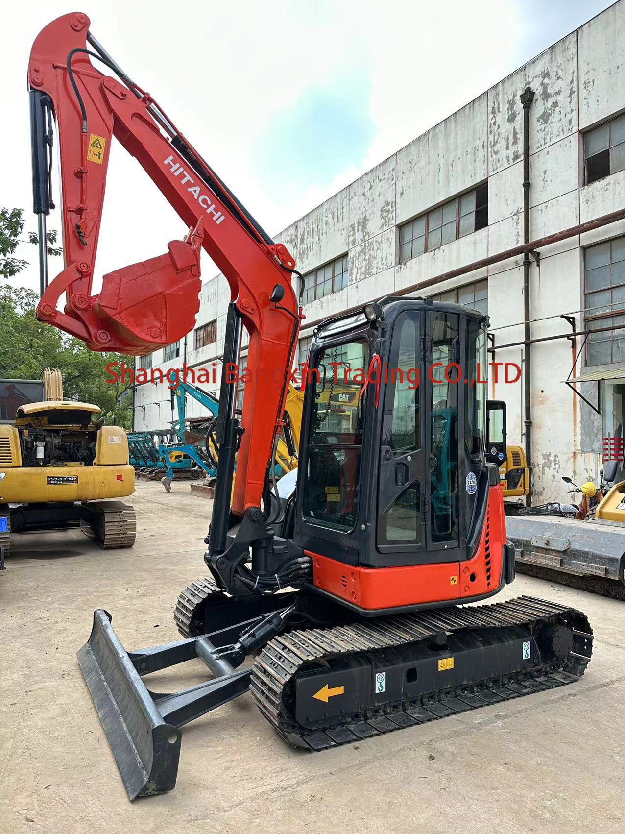 Japan Imported Used Hitachi ZX50-3F Excavator with and EPA/CE Certification from Japan