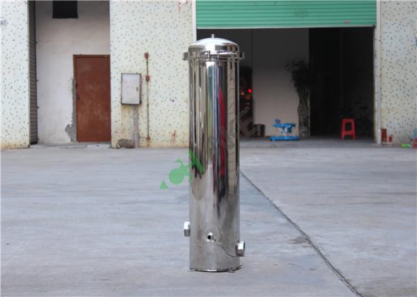 10 alojamento de filtro de aço inoxidável do fio de 40 polegadas, micro alojamento de filtro da membrana