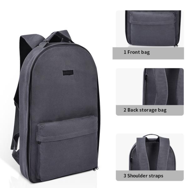 16oz Canvas Backpack Knife Roll Bag Chefs Water Resistant 32x8x52cm