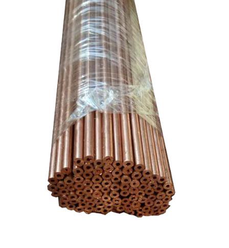 C10400 C10500 C10700 EN H62 H65 H68 Tubo de metal sem costura Tubo reto/Tubo de cobre OD 1/2 3/4 Tubos redondos de cobre
