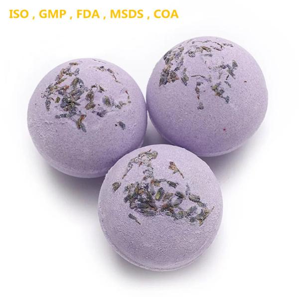 Natural Relaxing Bath Salts Custom Bubble Colors Vegan Organic Fizzy Bath Bombs