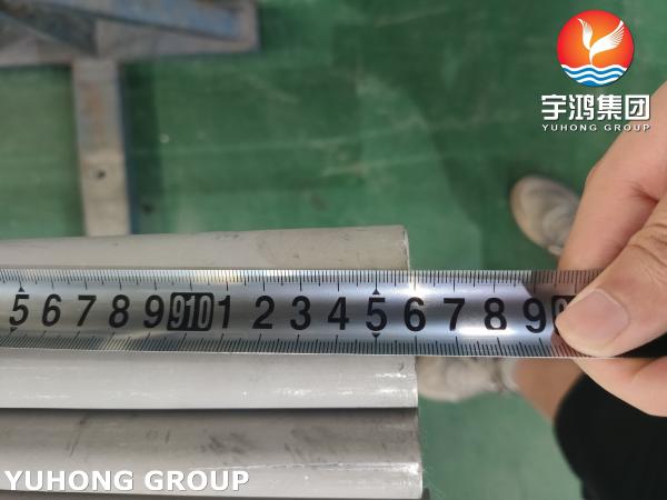 Tubo de intercambiador de calor sin costura de acero inoxidable ASTM A213 TP347