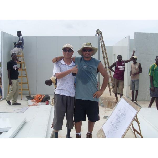 Структура из стали Строительство Сборный дом Анголы