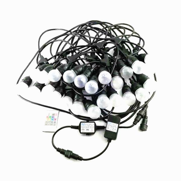 Hot sale black Small LED Light  0.5m-10m Light Chain Loft Lights cable/cord