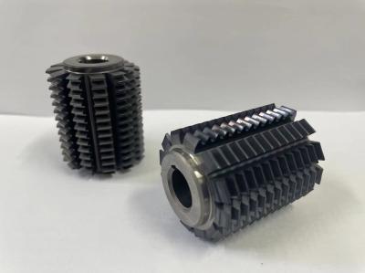 Worm Gear Carbide Hobbing Cutter TIN AlCrN TiCN IAlN Coating