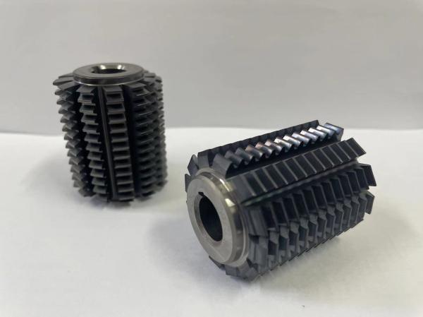 Worm Gear Carbide Hobbing Cutter TIN AlCrN TiCN IAlN Coating
