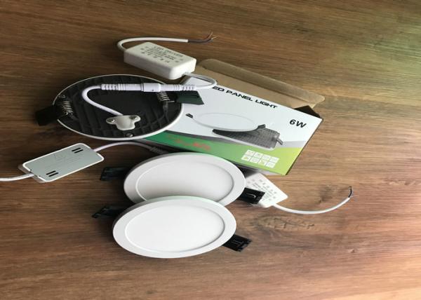 Recessed Mounted LED Slim Panel Light 6w Cool white 80RA 500LM CE dimmable