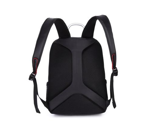 Durable Wearing Casual Hiking Backpack , High Capacity Casual Black Backpack