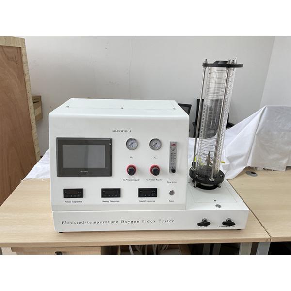 ISO 4589-3 Fire Test Equipment High Temperature Oxygen Index Tester For Plastic Material