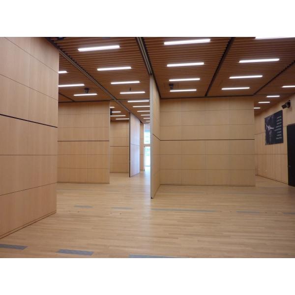 100 мм складывая передвижное ядровое доказательство сползая стены раздела для конференц-зала