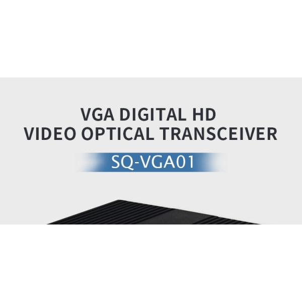FTTN SQ-VGA01 VGA Fiber Optic Digital Video Terminal Long Distance Transmission Anti-Interference