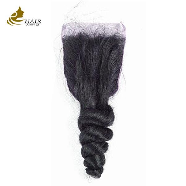 Unprocessed 100% Human Natural Brazilian Virgin Loose Wave Hair Bundle