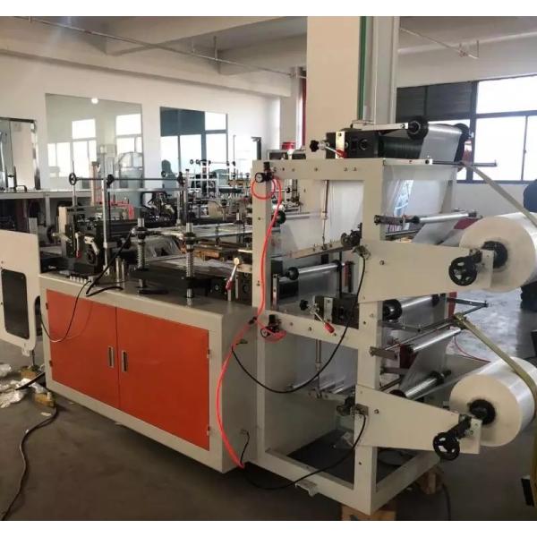 Производственная линия перчатки высокоскоростного PE компании ZX пластиковая 	обслуживание гарантии