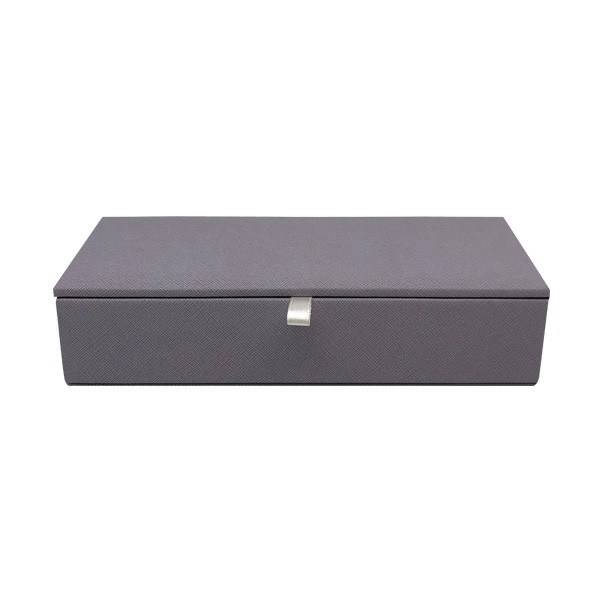 Velvet Lining PU Leather Jewellery Packaging Boxes With Logo