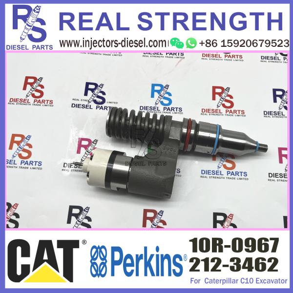 Diesel Fuel Injector CA2123462 212-3462 2123462 10R-0967 For Excavator 345B 345B II 345B II MH 345B L Parts Caterpillar