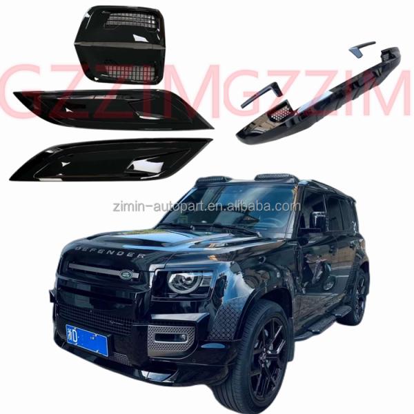 Land Rover Defender 2022 Car Front Bumper Fender Hood Bumper Lip Parts