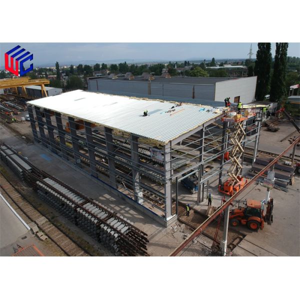 Galvanised Steel Frame Architecture Structure Welding Bolting Fabrication