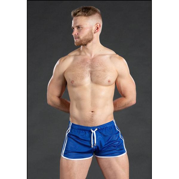 Solid Woven Men Mesh Shorts M-2XL Worsted Beach Fitness Training Shorts