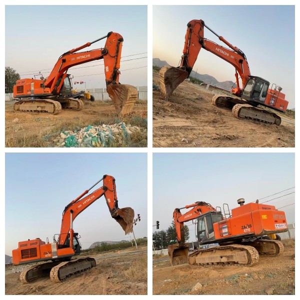 Used Hitachi ZX470-5 47 Ton Large Excavator 260 kW Diesel Engine 1.90 m³ Bucket Crawler Excavator Second Hand