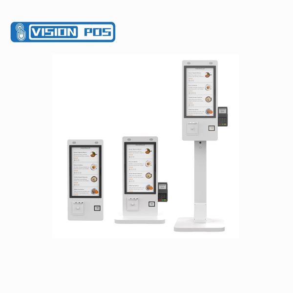 21.5inch Vertical Self-Service Payment Kiosk with HD Touch Screen for Fast Food Restaurants