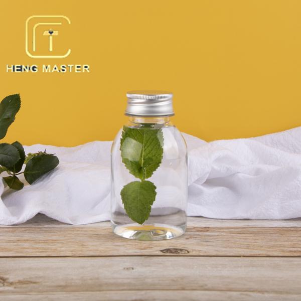250ml Milk Tea Drink Bottle 8 Oz Plastic Juice Bottles With Caps