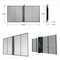 IMMERSION extérieure P10.4mm du vitrail LED Mesh Display High Brightness