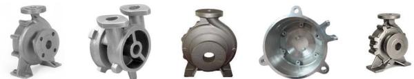 SUS 316L Pump Casting Parts , Lost Wax Investment Casting Diaphragm Pump