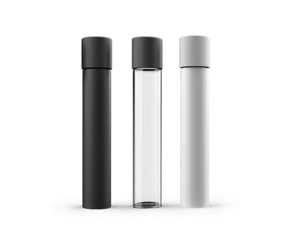 Airtight Child Resistant Tube Clear Pre Roll Tube 4.8 Inches