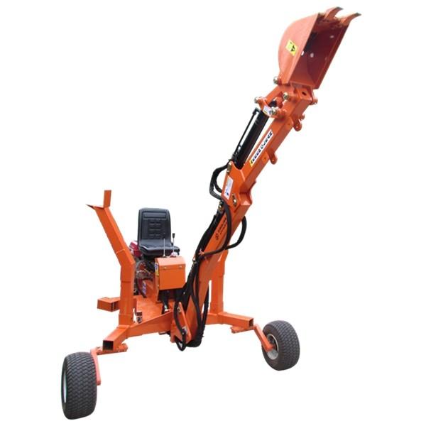 Portable Mini Towable Backhoe Excavator Backhoe Loader 2500mm