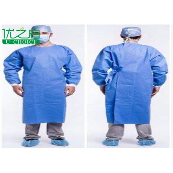 Industry / Laboratory Disposable Work Coveralls , Medical Disposable Protective Suit