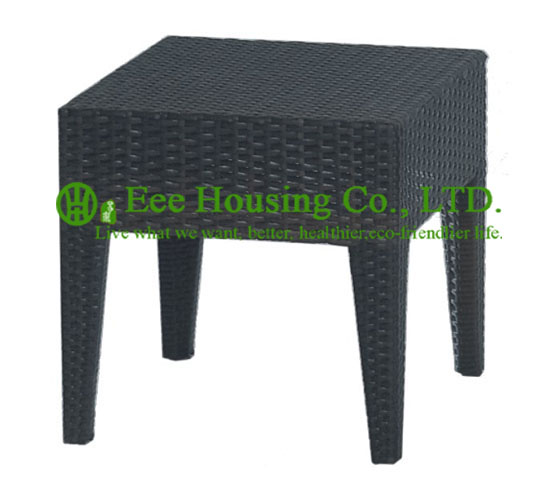 Modern Outdoor Black PE Rattan Sun Lounger With Pillow For Sale, Durable and Eco-friendly