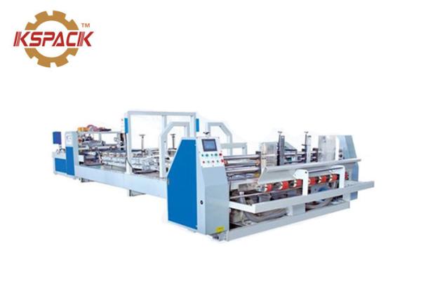 Máquina totalmente automático de Gluer do dobrador da caixa para colagem ondulada da caixa