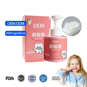 Sample Size Organic Children Toothpaste Minty Freshness Fluoride Gentle Cleaning