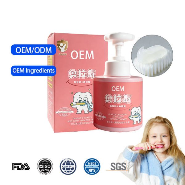 Sample Size Organic Children Toothpaste Minty Freshness Fluoride Gentle Cleaning Enamel Protection Kids Dental Hygiene