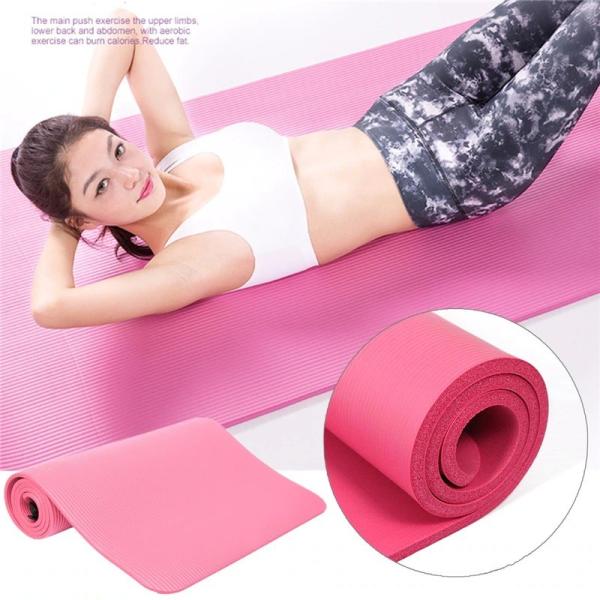 Bodybuilding Fitness Yoga Mat Non Slip Yoga Mat Sport Gym Soft Foldable Thick Pilates Mat
