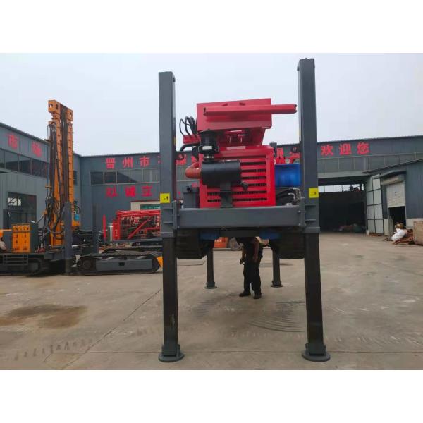 Multi - Function Yellow Hydraulic Crawler Drilling Machine With ISO Certificate
