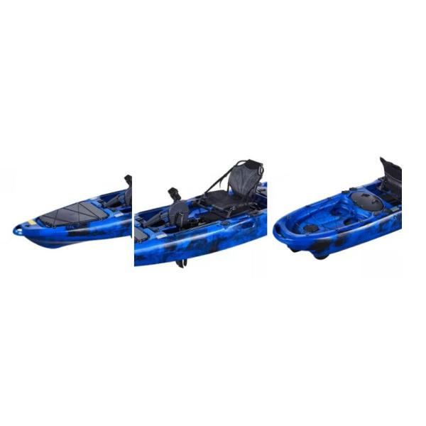 3.9m Wheel Pedal Kayak New Kayak With Propeller Big Rig Propel 13