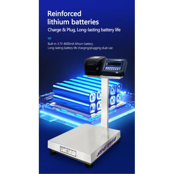 30-800kg Weighing Range A8P Printing Table Scales with ODM Support and Customized Design