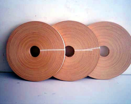 Veneer Edge Tape Finger Joint Veneer Fleece Backed Edging Edgebanding Veneer Thick Edge Banding for Furniture Doors