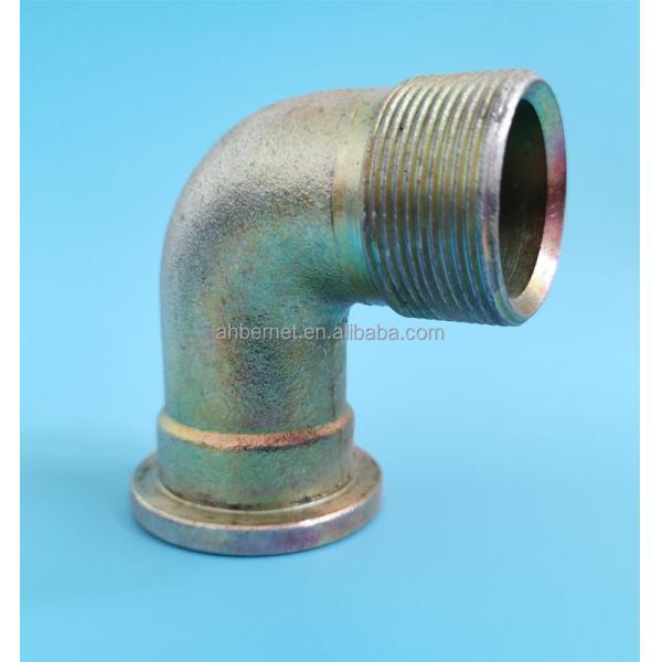 Bernet mobile fuel dispenser truck parts flow meter outlet 90 degree connector for fuel dispenser for sale philippine