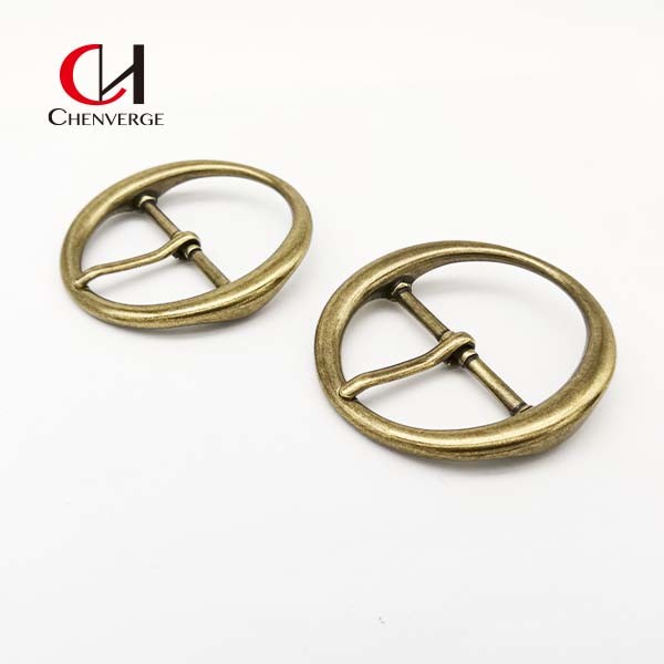 Anti Erosion Round Center Bar Belt Buckles Rustproof Lightweight
