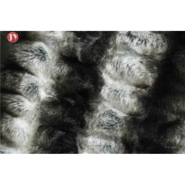 dark gray stripe Chinchilla faux Fur Decorative Pillow cover , cushion cover for sofa Bedroom 18inch*18inch