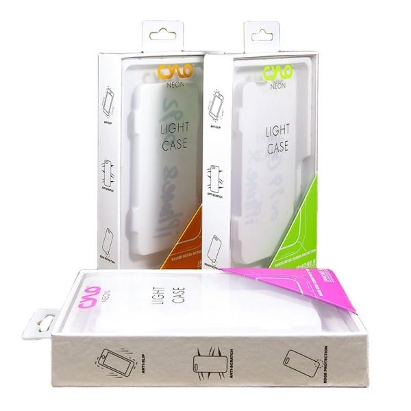 High Quality Cardboard Mobile Phone Case Gift Boxes Packaging with Blister Tray