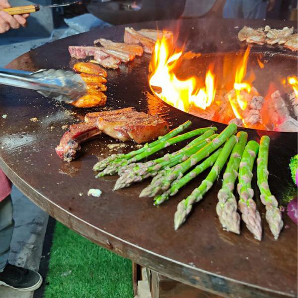 Customized Rust Resistant Steel BBQ Grill With Easy Assembly Camping Bbq Stove Outdoor