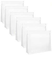 Toiletry bags, Soft Plastic Travel Makeup Cosmetic Bags, Zipper Closure Design, Waterproof Portable Carry on Bags