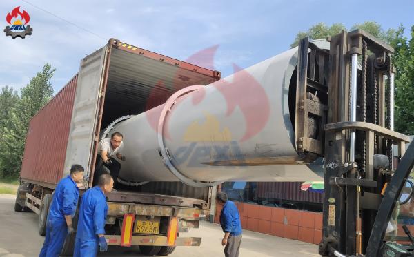 GHG Drum Rotary Single Layer / 3 Layers  Wood Chips Sawdust Drum Dryer