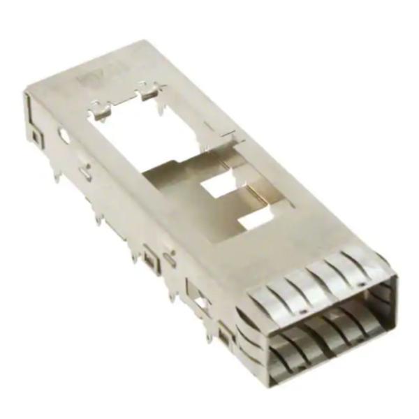 1888617-1 Single Port QSFP+ Cage with Internal/External EMI Springs