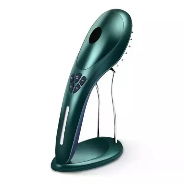Peigne électrique de croissance de cheveux de laser de la plus nouvelle d'Anti-cheveux de perte de cuir chevelu de massage de peigne vibration infrarouge principale électrique de brosse
