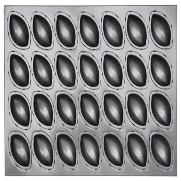 Rk Bakeware China-Commercial Nonstick Muffin Cake Пекарная палитра Квадратная тортовая палитра Кулинарная палитра Пекарная палитра
