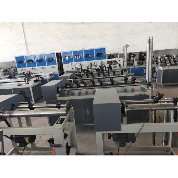 Cardboard Paper Tube Cutting Machine  Small  Paper Core Cutter Easy To Use